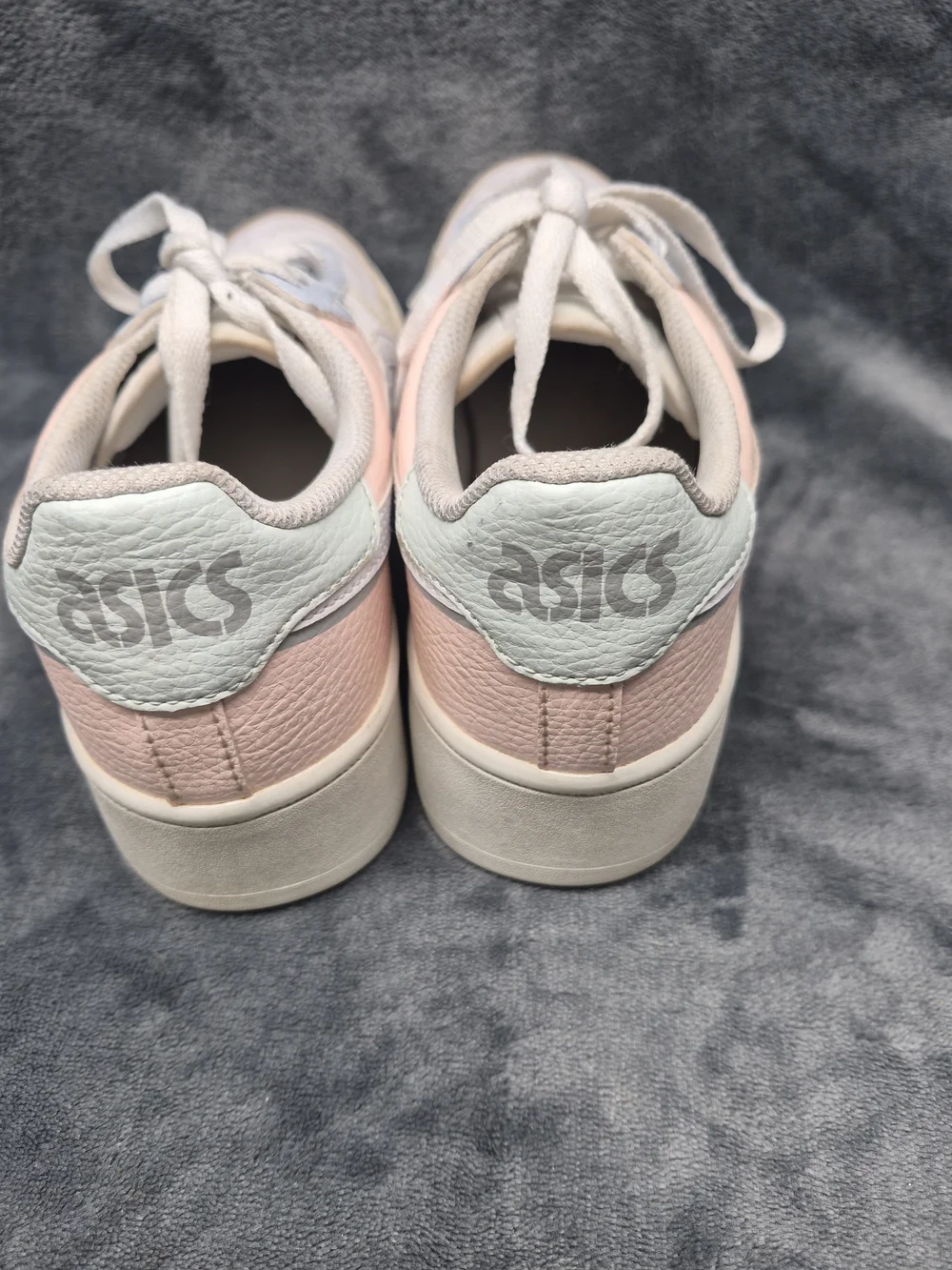 ASICS Womens Sneakers Japan  Sport Style Platform Sz 8.5 White Pearl Pink